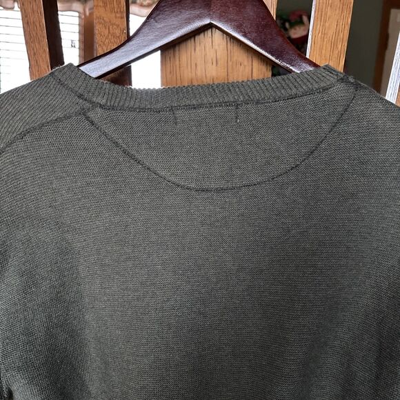 Men’s Classic Sweater Calvin Klein size XL VINTAGE GREEN - Picture 4 of 5